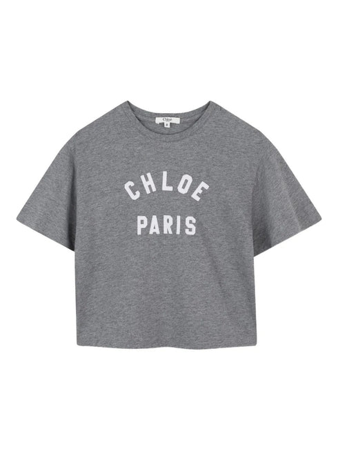 CHLOE-CHLOE LOGO T-SHIRT